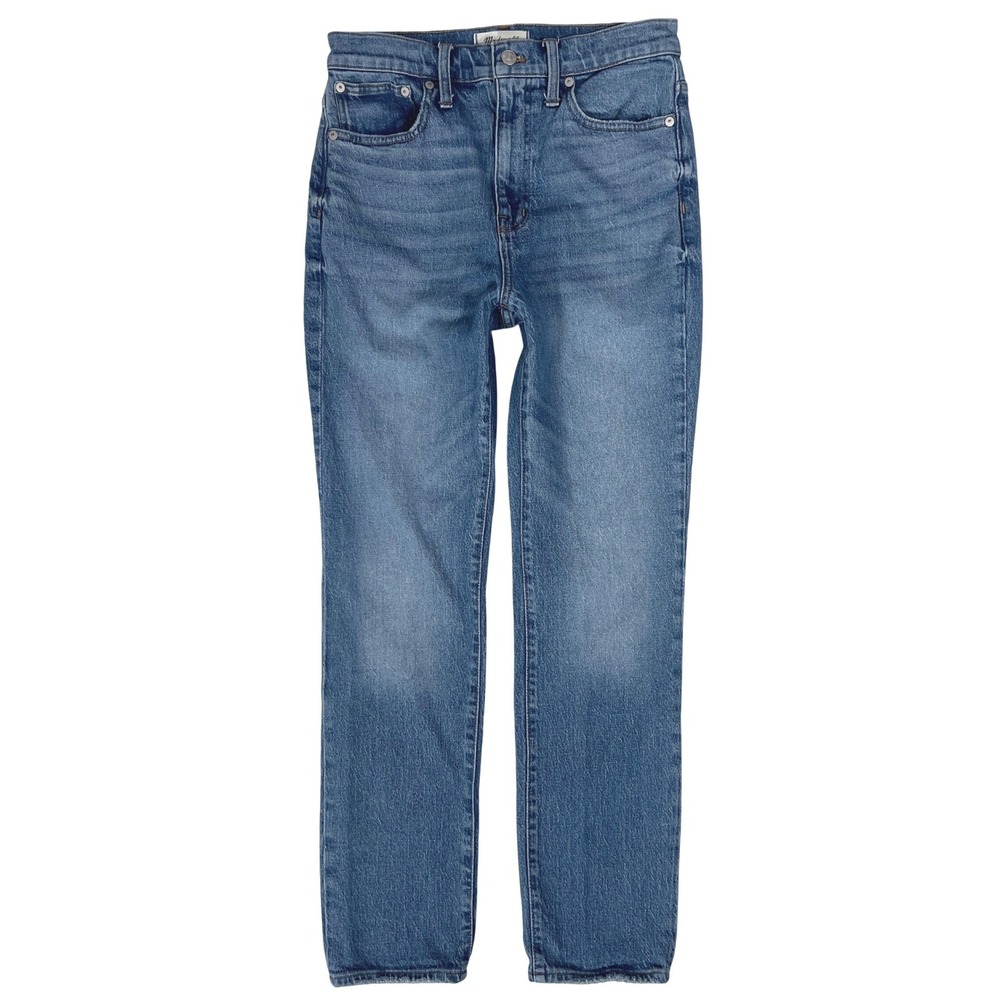 Madewell High Rise Slim Boyjean Jeans 26 Straight 90s Minimalist Casual Preppy